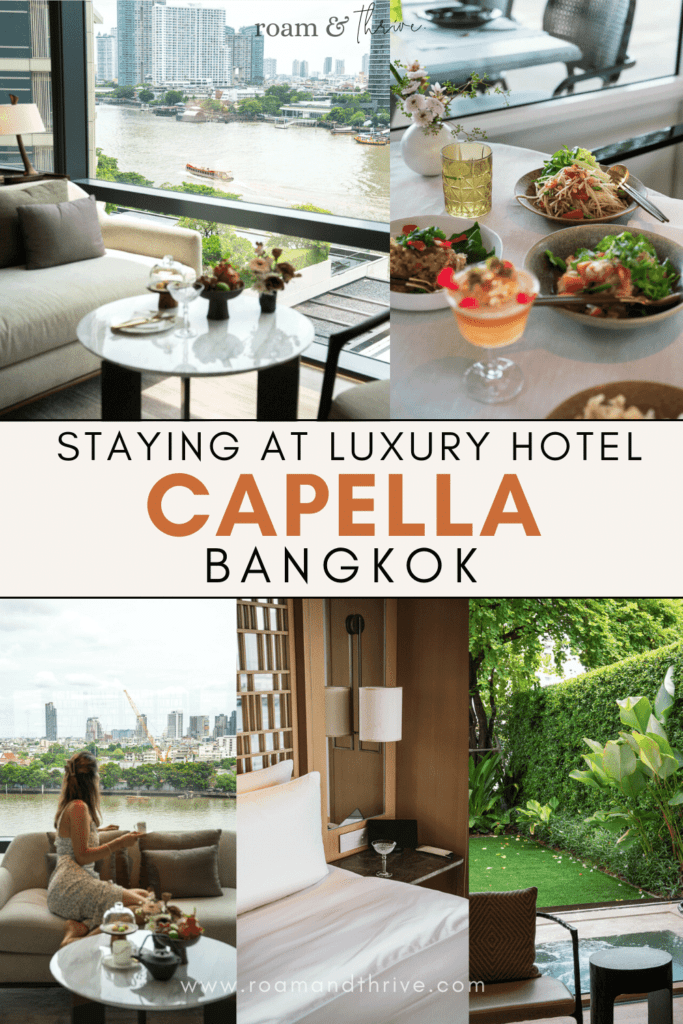 Staying at Luxury hotel Capella Bangok: The full review