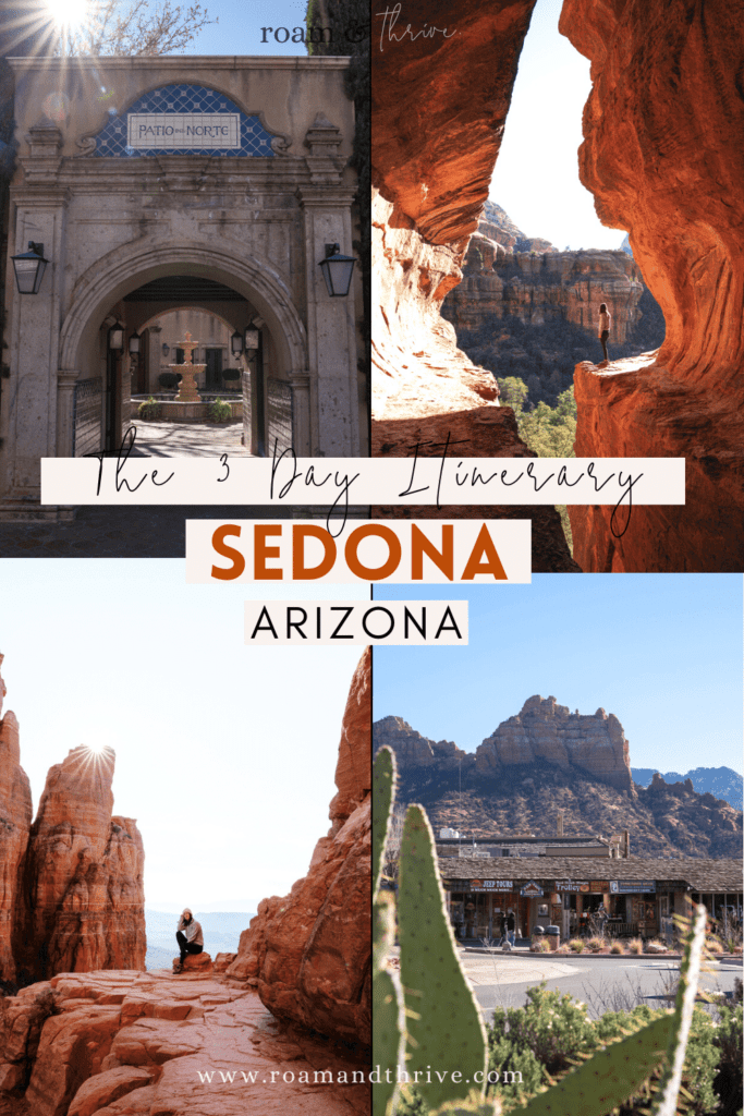 3 days in Sedona itinerary