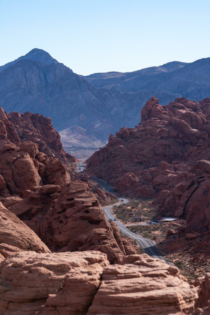 Visiting valley of fire state park from las vegas