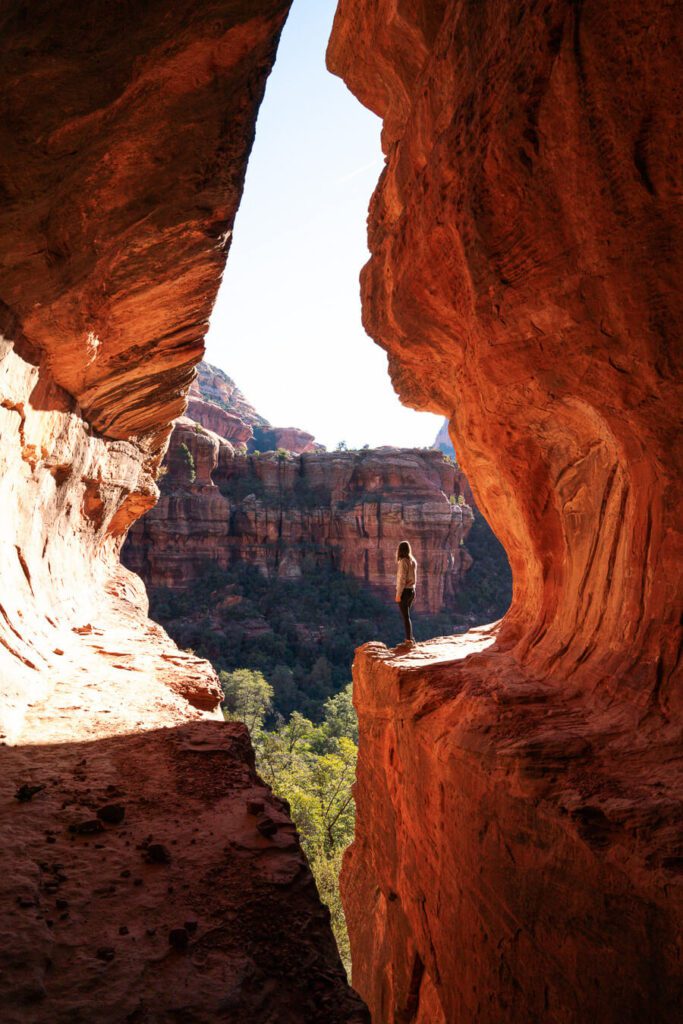 Subway Cave- a hike during 3 days in Sedona itinerary