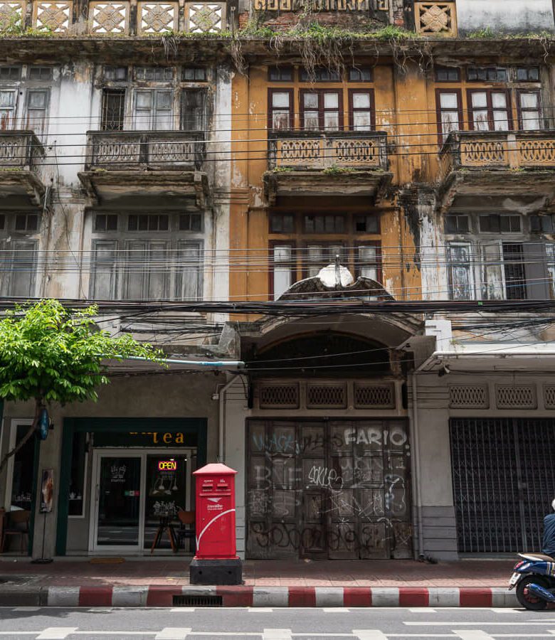 street view of Talat Noi Chinatown Bangkok