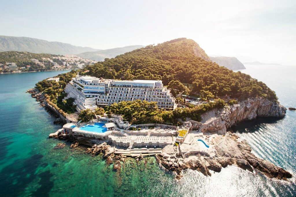 View of Dubrovnik Palace Hotel