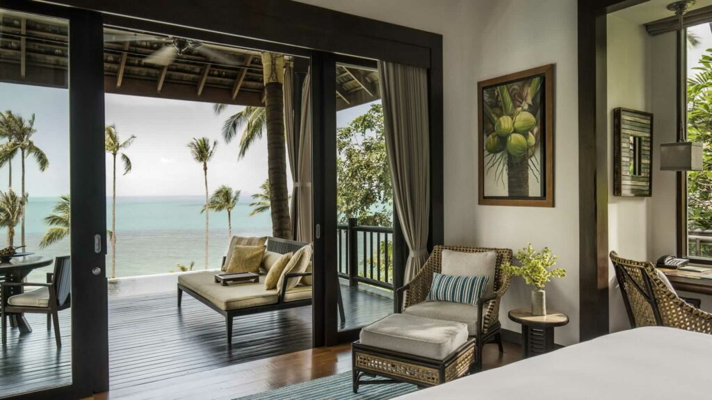 Pool villa at four Seasons Samui, one of the best luxury hotels in Thailand