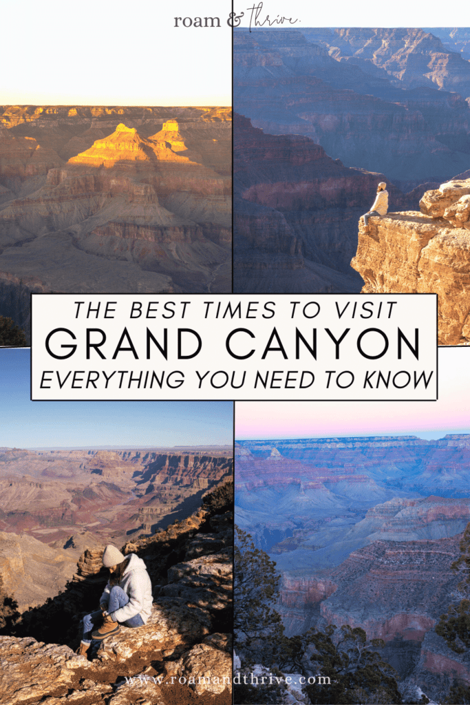 best time to go to grand Canyon