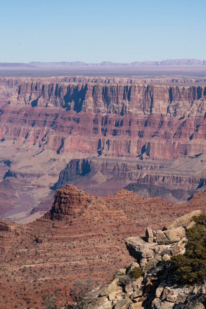 view of Grand Canyon south rim