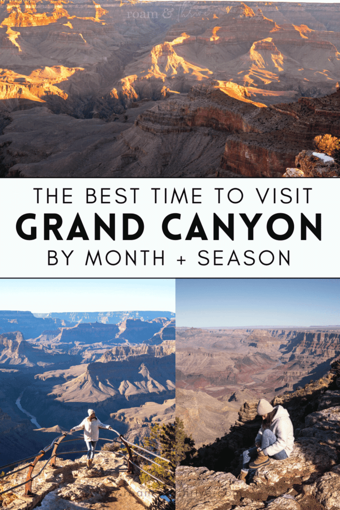 best time to visit the Grand Canyon South Rim