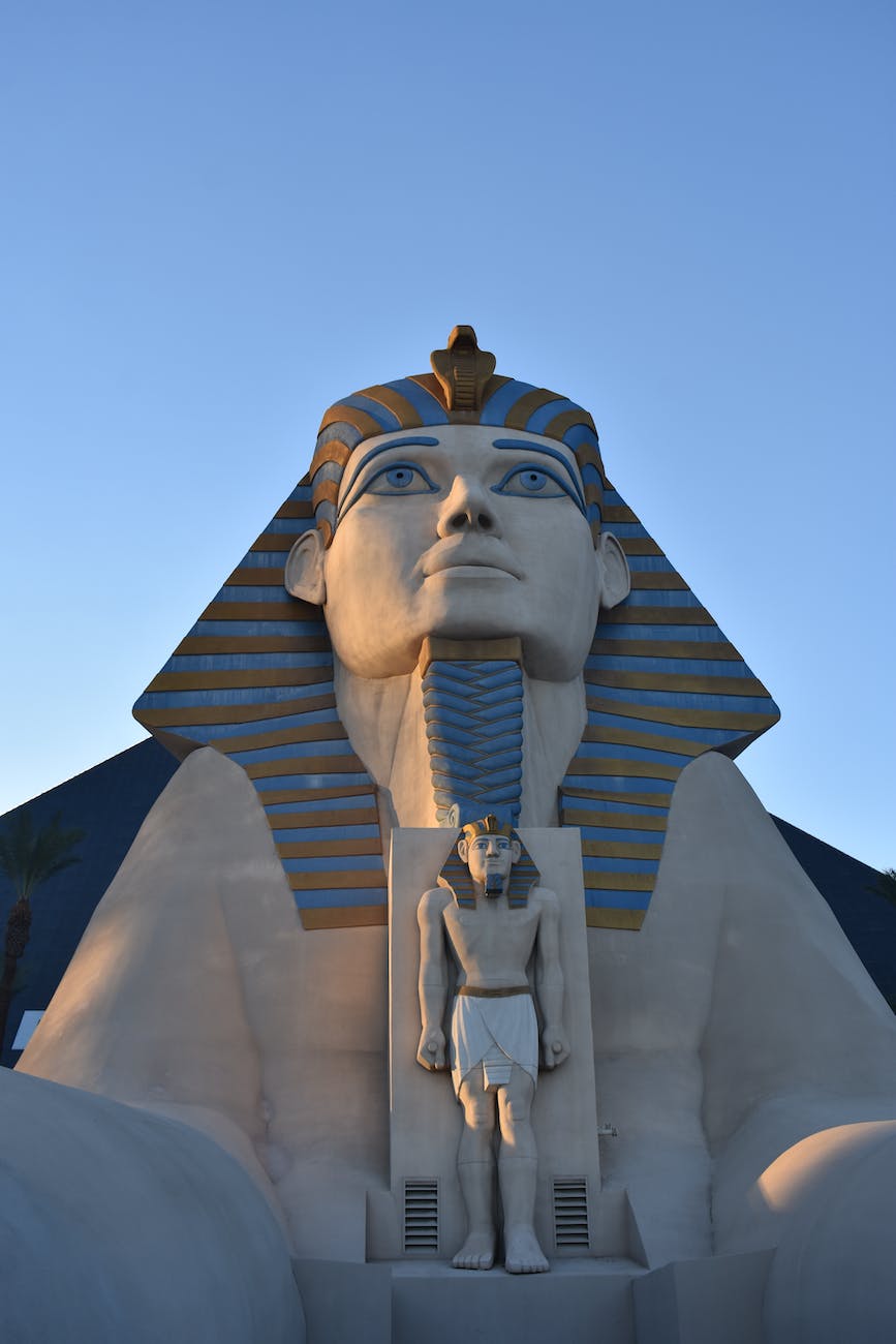 photo of a sphinx replica in las vegas united states