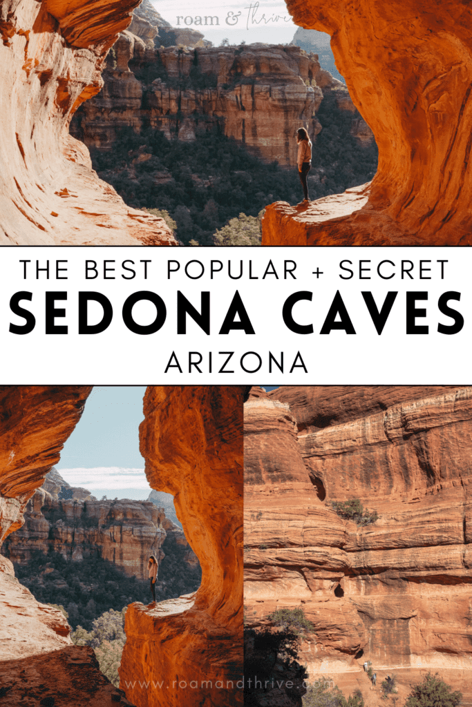 a guide to the best secret caves in Sedona
