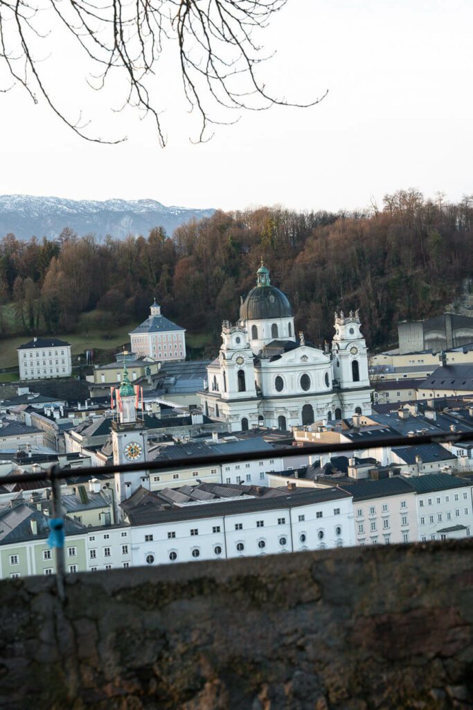 view of Salzburg Altstadt
