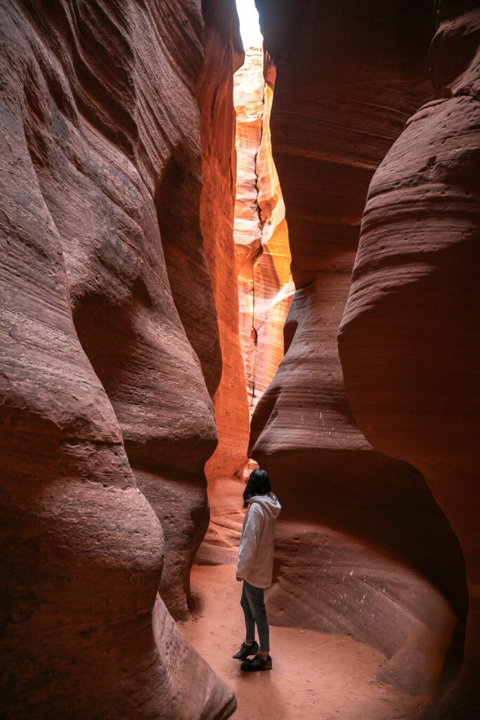 visiting Antelope Canyon in the winter