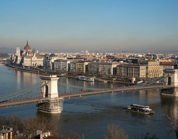 view from Buda Castle, Budapest