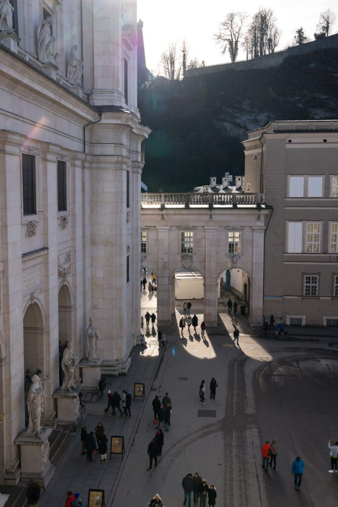Entrance of Salzburg Cathedral