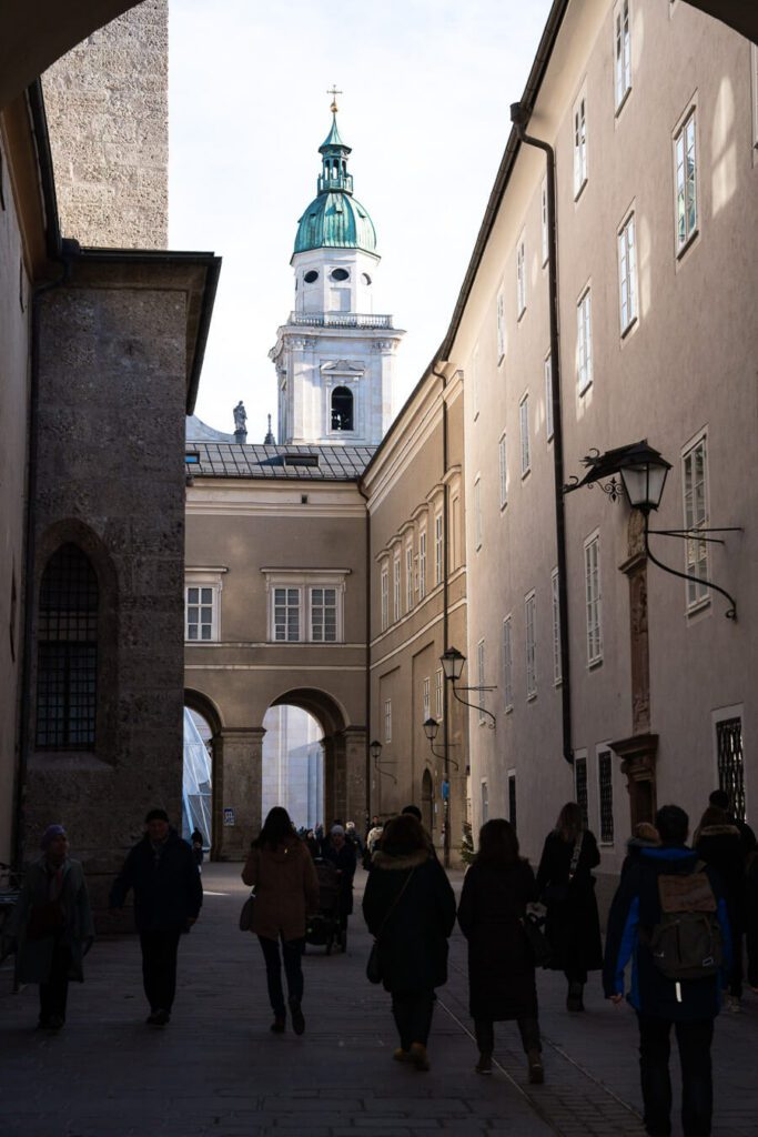 Salzburg old town and Cathedral