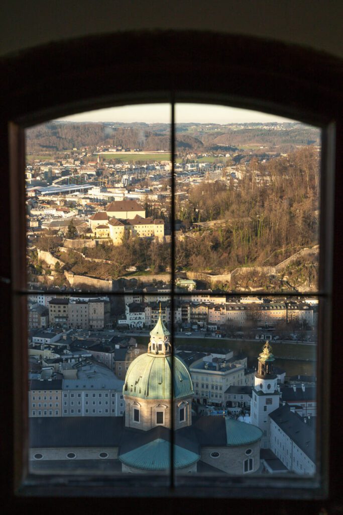View of Salzburg from Hohensalzburg Fortress Salzburg