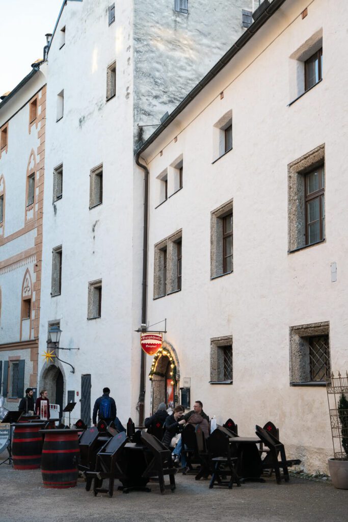 courtyard of Hohensalzburg Fortress Salzburg
