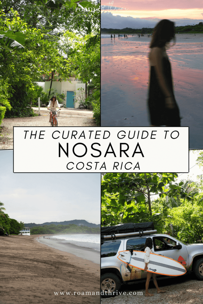 a guide to the best things to do in nosara costa rica