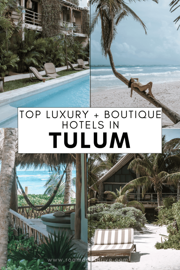 best boutique hotels in tulum mexico