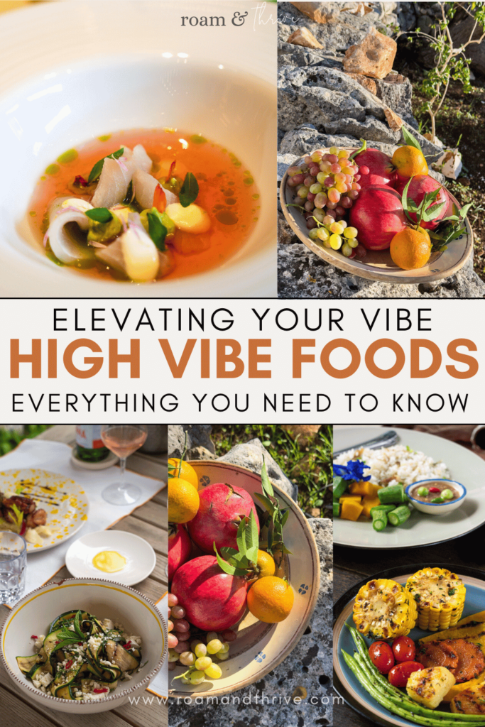 raise your vibe with high vibration foods