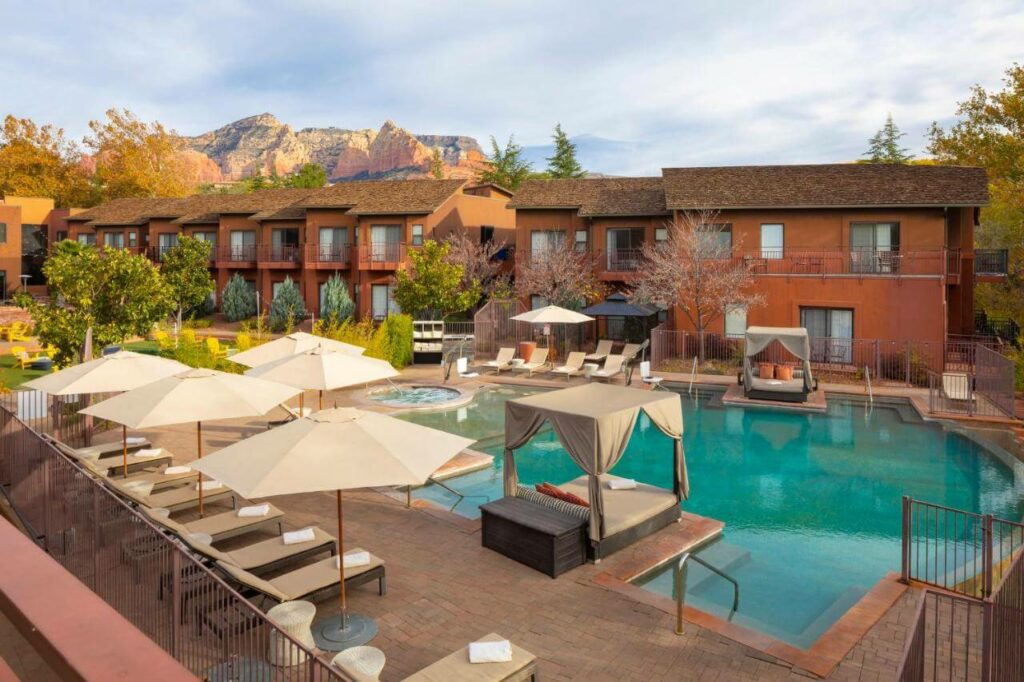 Amara resort and spa. affordable spa resorts in arizona