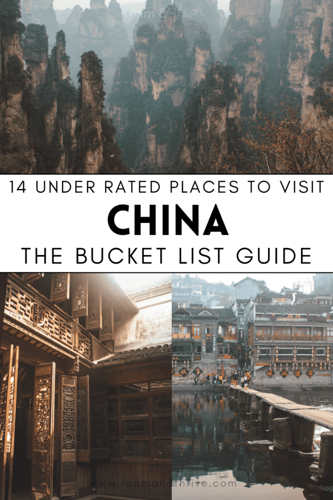 top places to visit in China