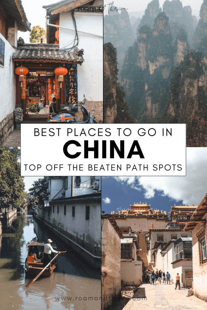 lesser known places to visit in China
