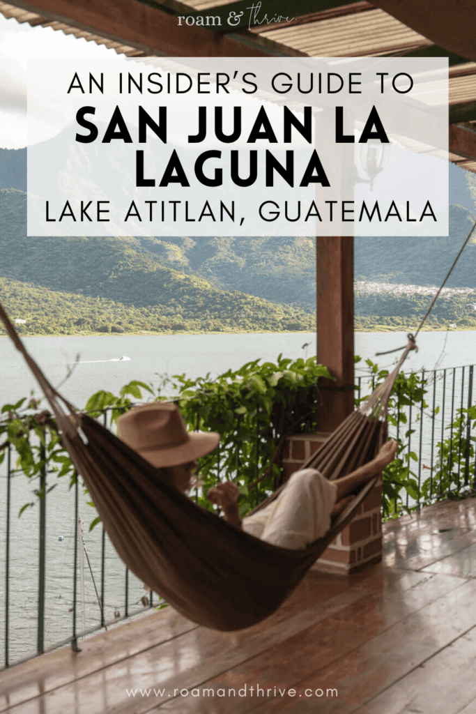 a guide to San Juan la Laguna