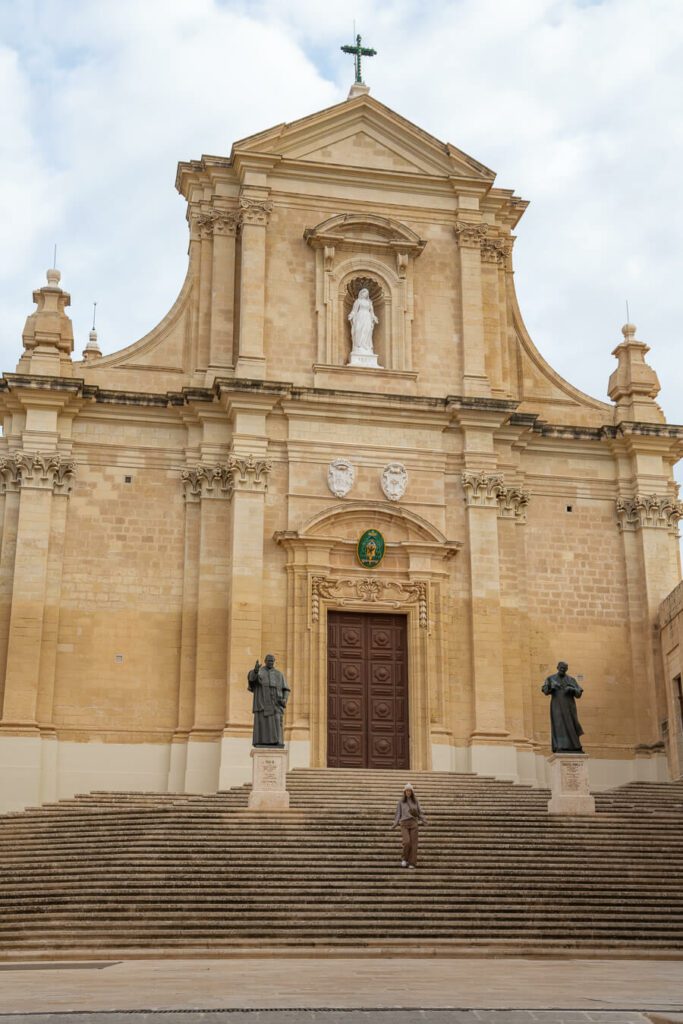 Church in Victoria Citadella, Gozo, Malta
