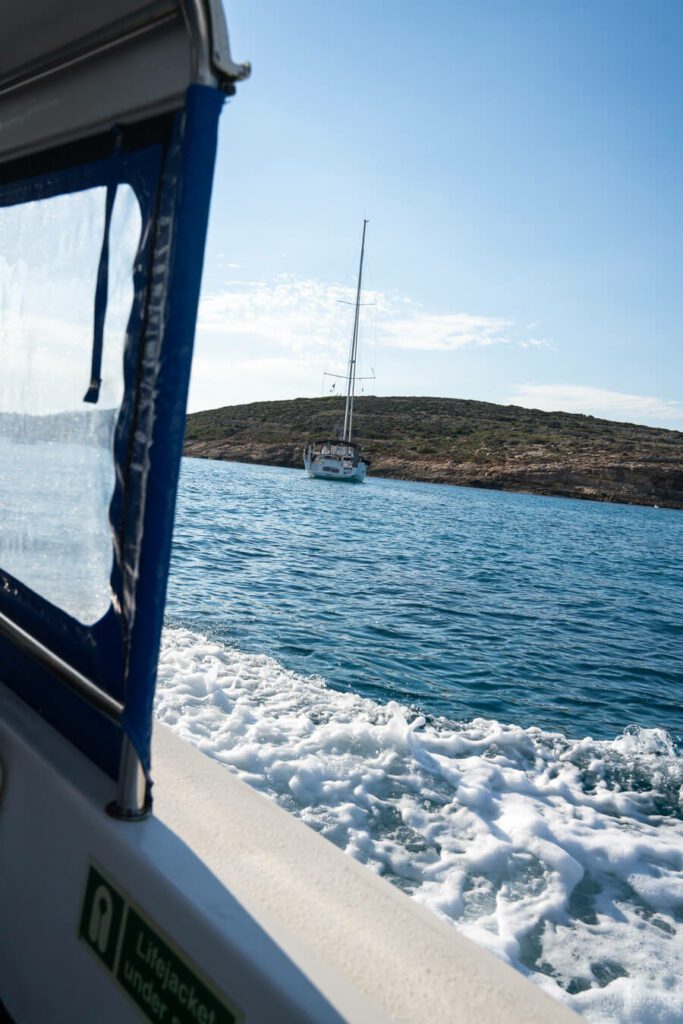 boat ride to Gozo Malta