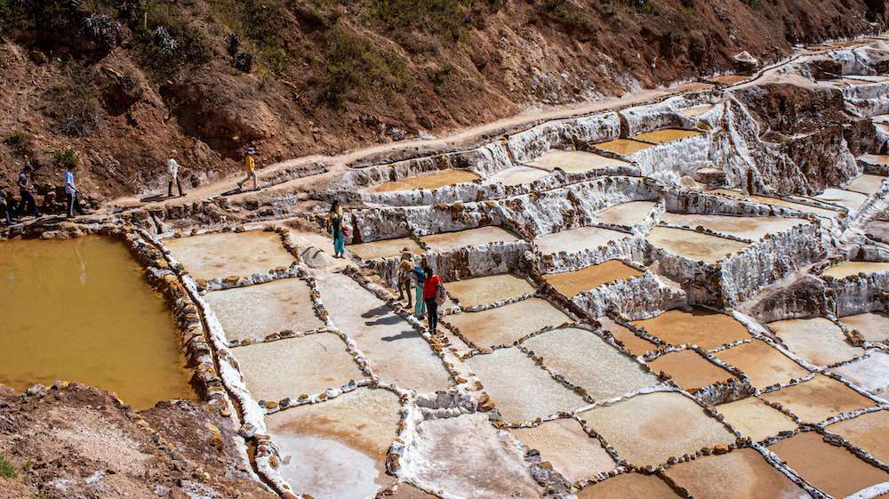 Maras salt mines, Sacred valley peru