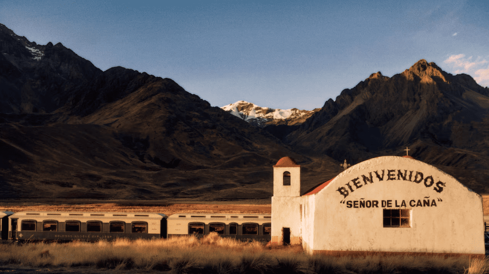 Andean explore train on a cusco itinerary