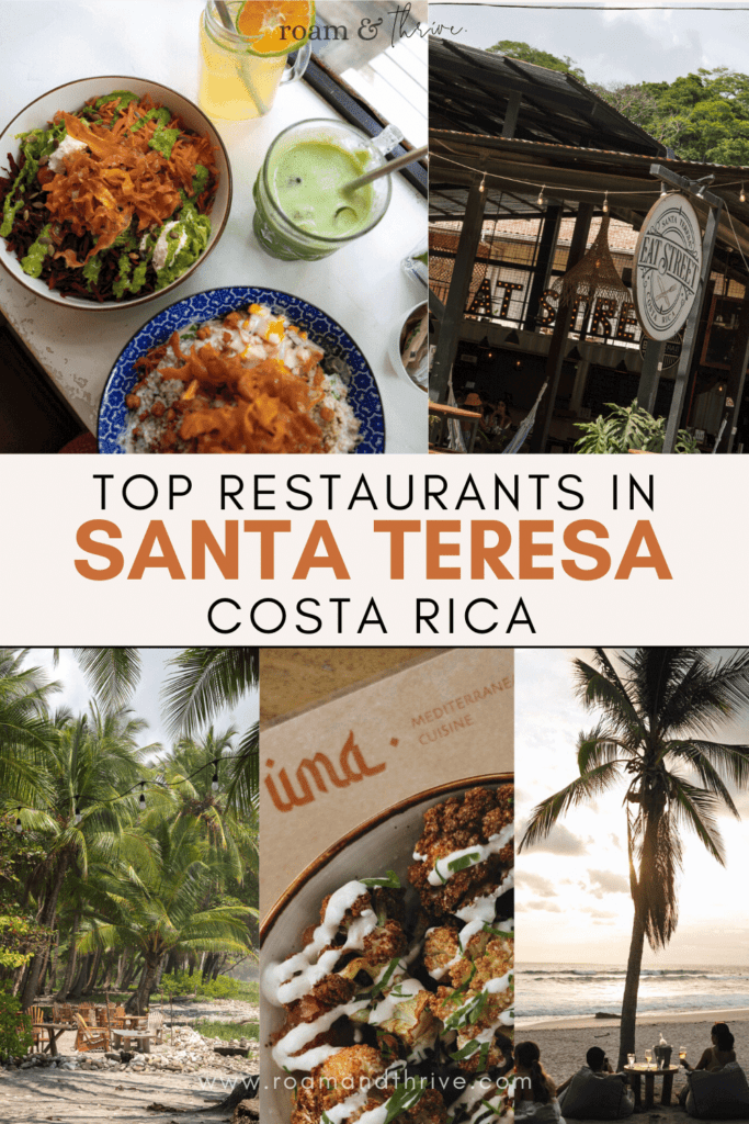 best restaurants in santa teresa costa rica