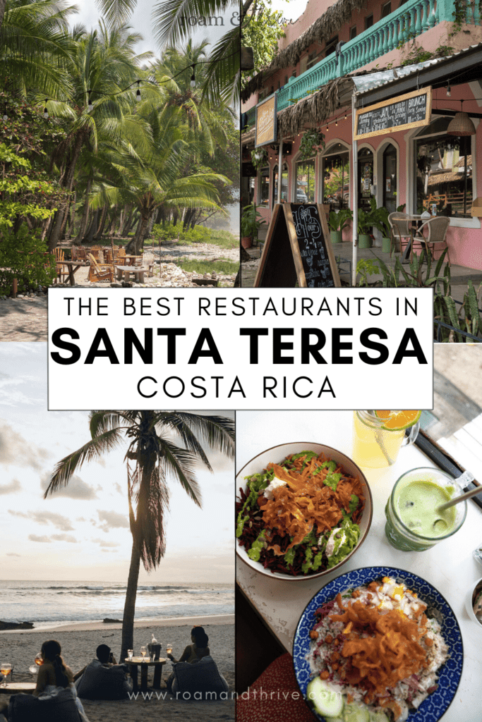 best restaurants santa teresa costa rica
