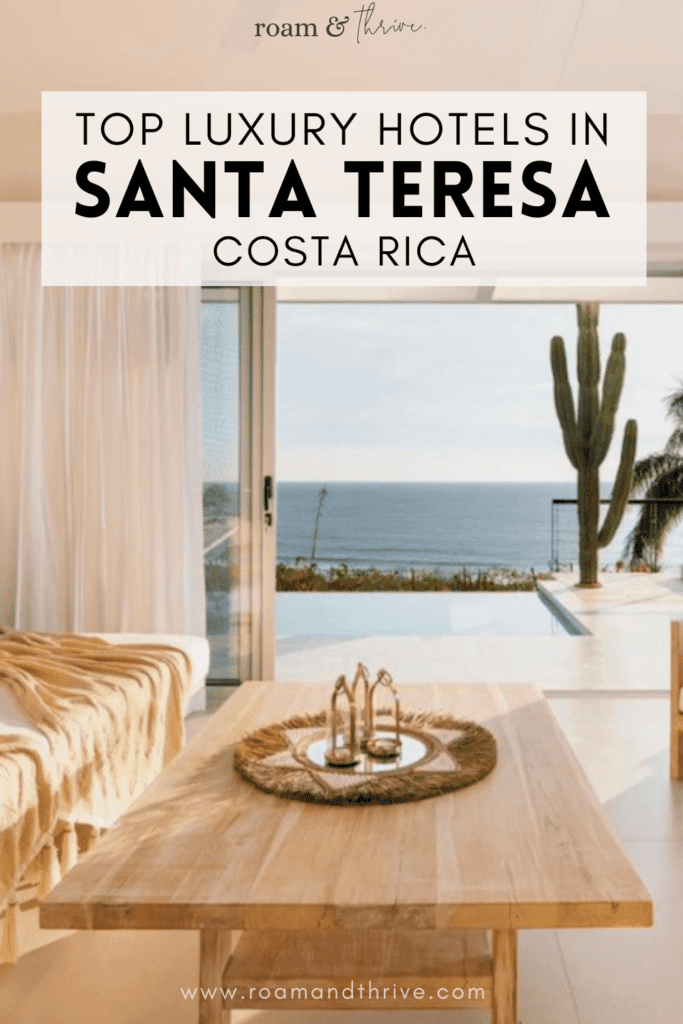 where to stay in Santa Teresa Costa Rica