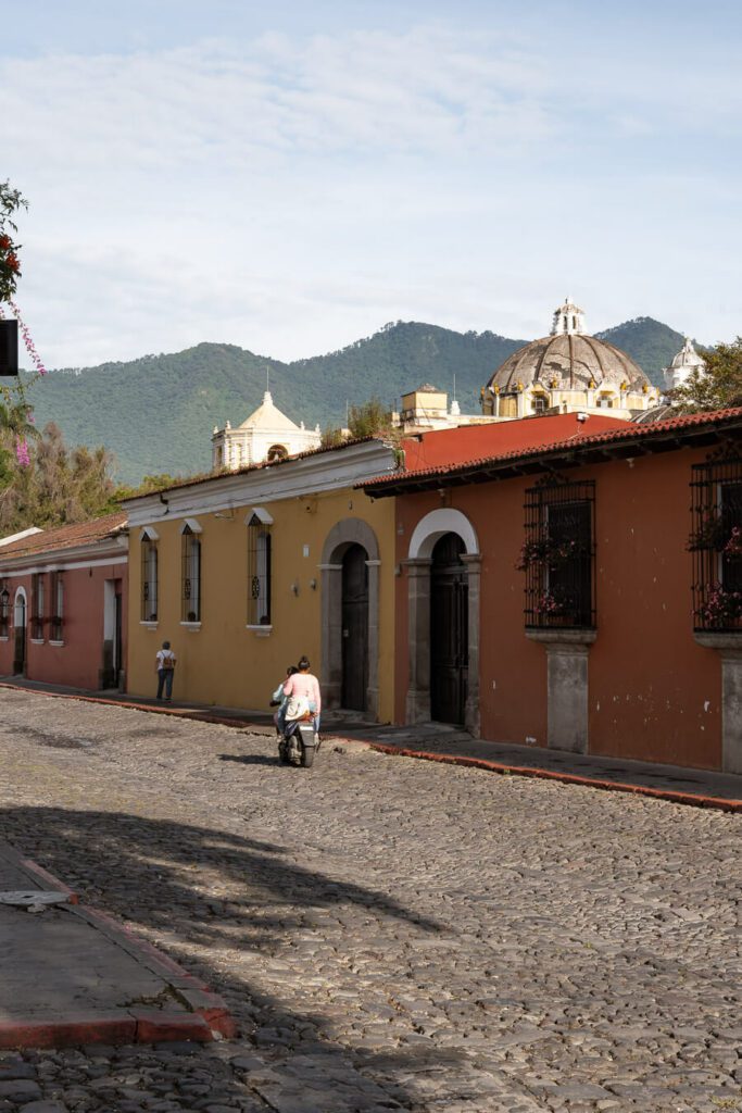 street in Antigua Guatemala