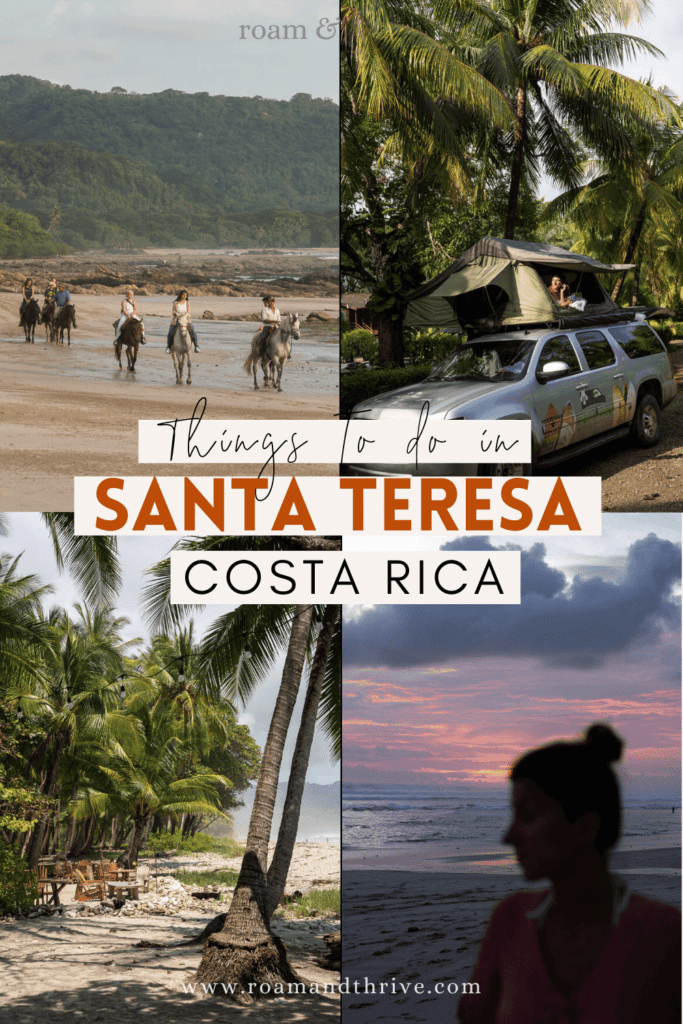 things to do in santa teresa costa rica