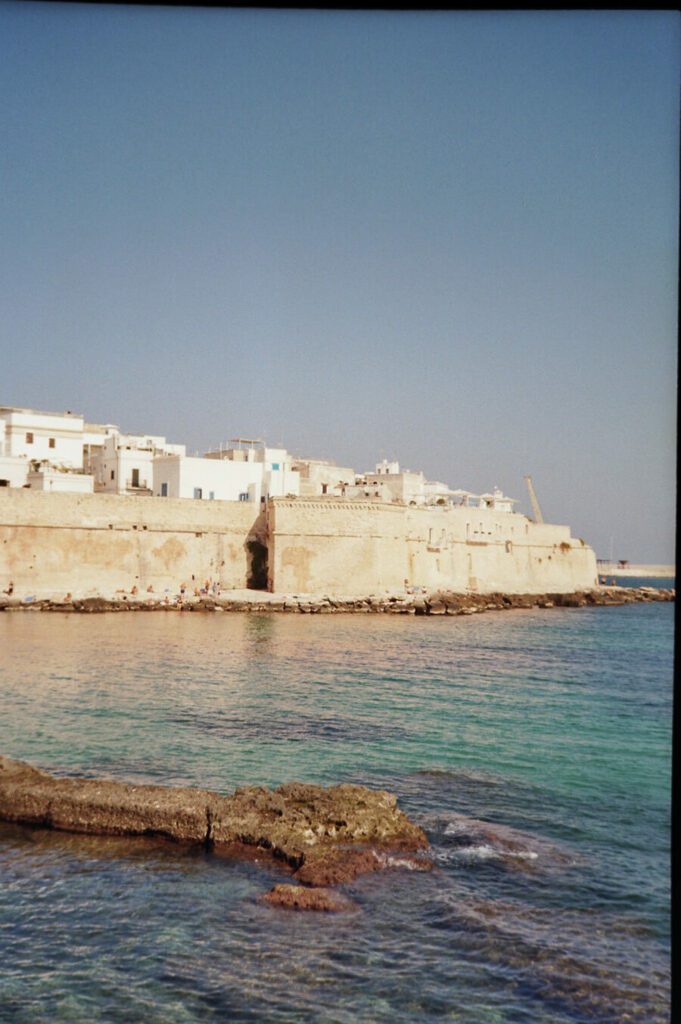 Monopoli old town and beach