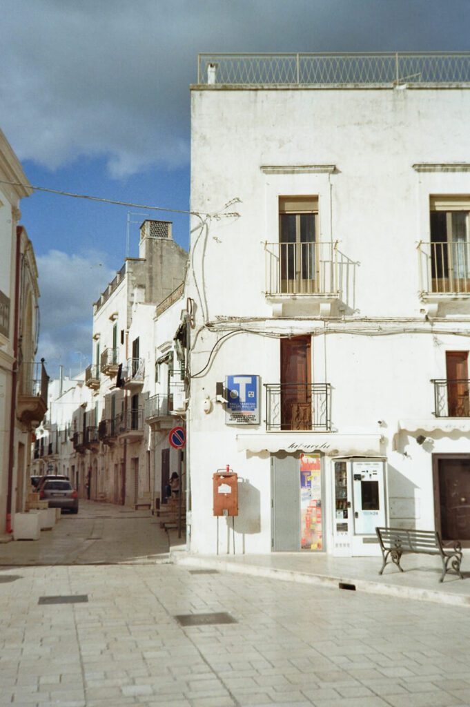 a street in Cisternino, Puglia