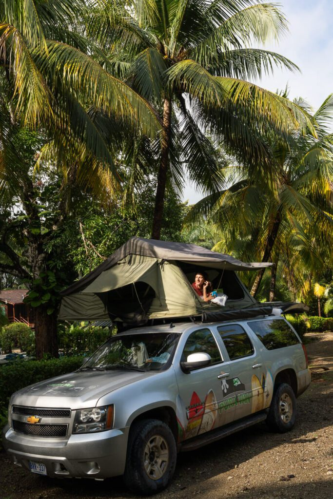 car camping in costa rica