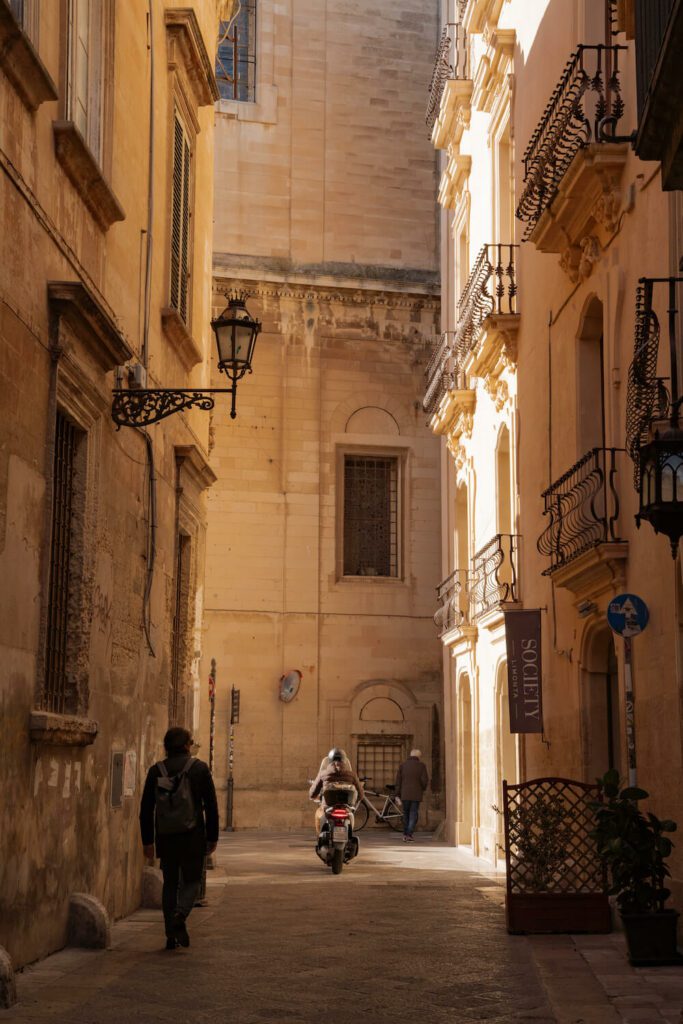 street in Lecce, Puglia