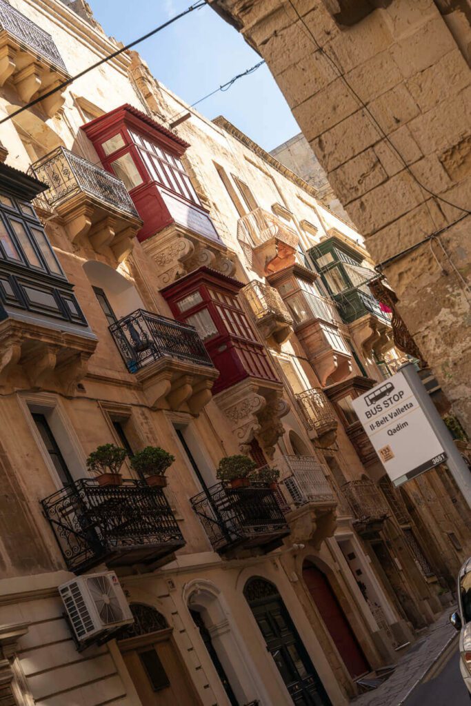 a street in Valletta Malta