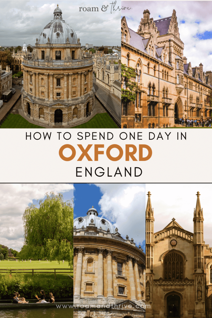 a day in oxford trip