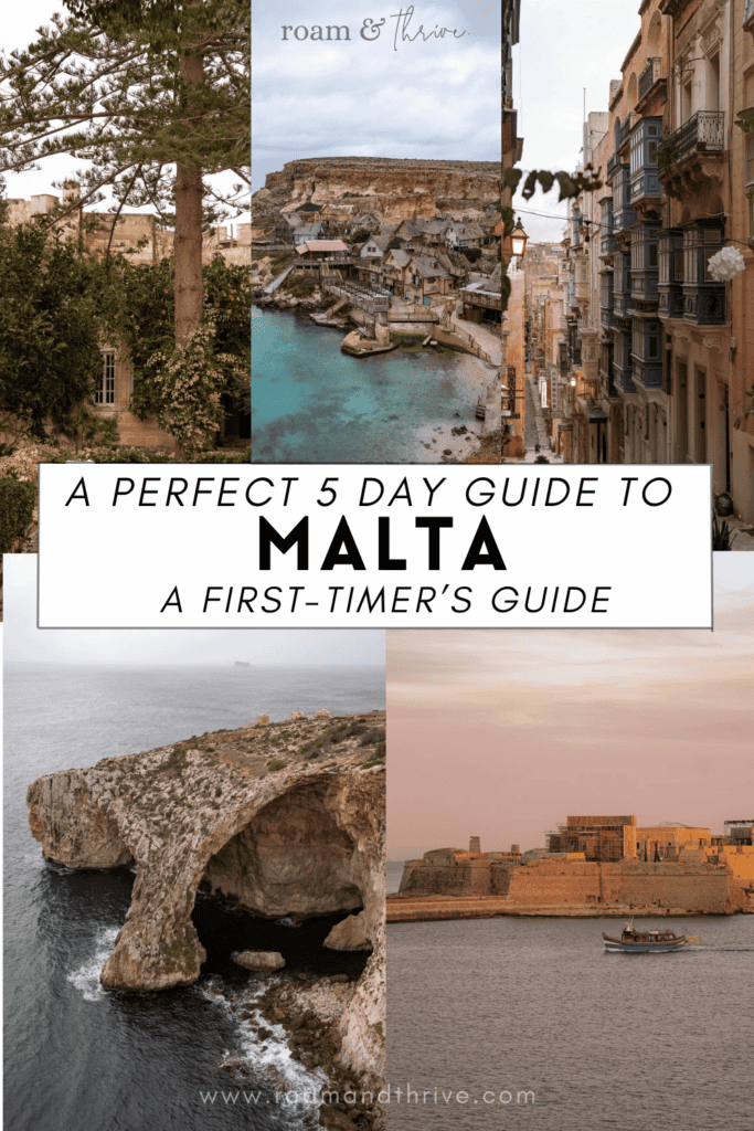 a complete 5 day Malta itinerary