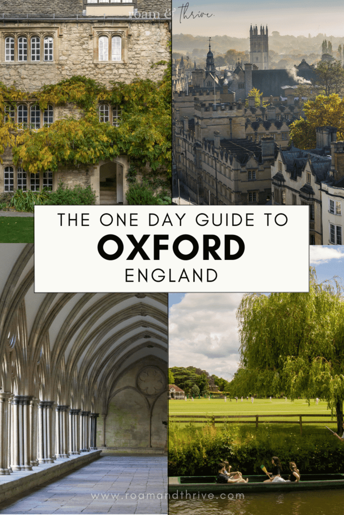 an oxford day trip guide