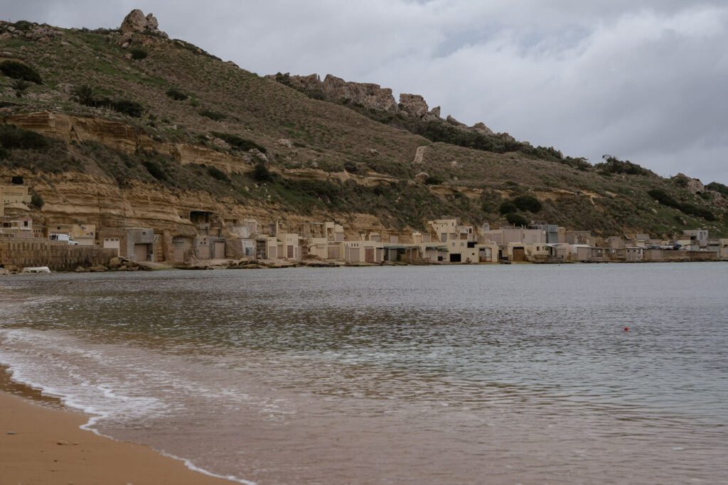 Gnejna Bay Malta during a 5 day malta itinerary