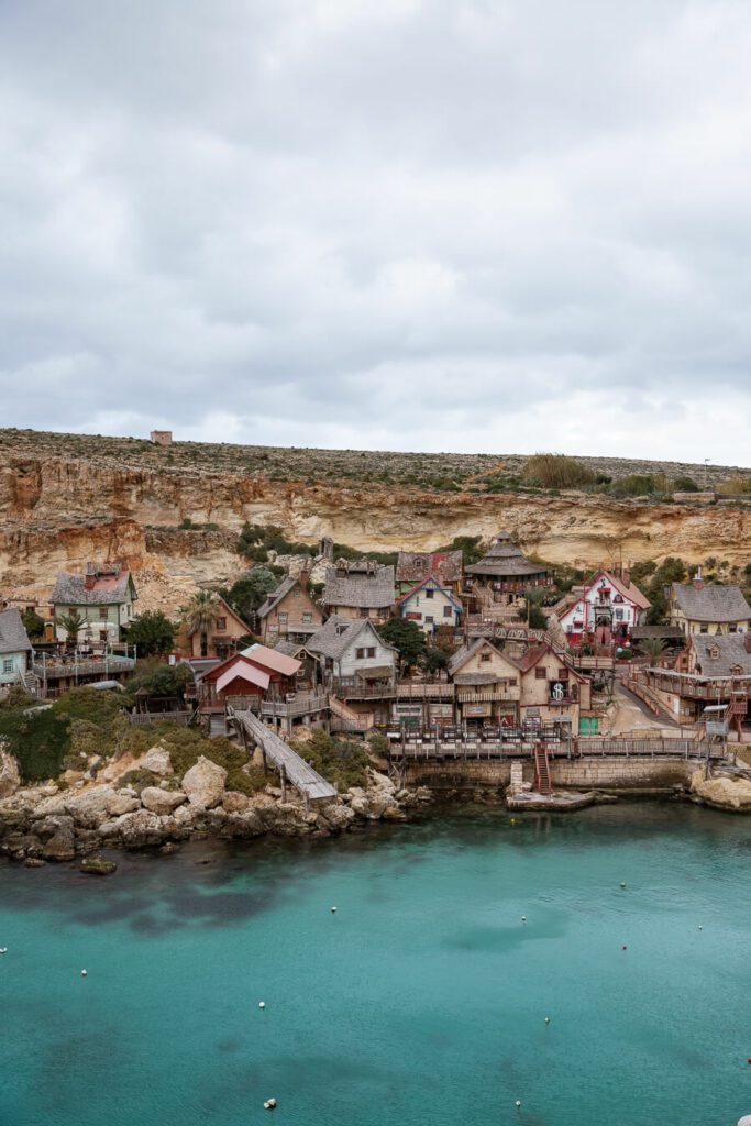 popeye village as part of a malta itinerary