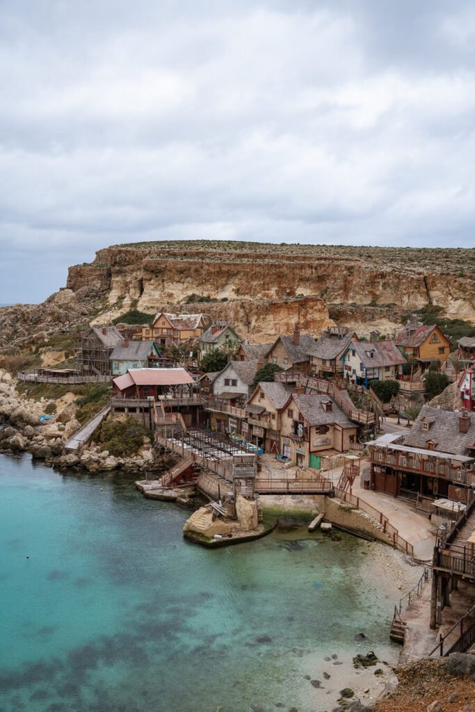 Popeye village Malta view