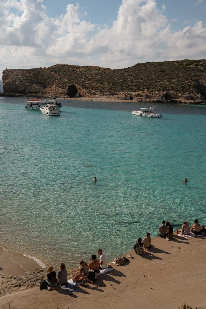 malta itinerary: blue lagoon Malta trip