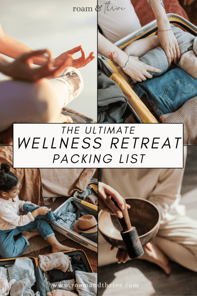 what to pack for a wellness retreat