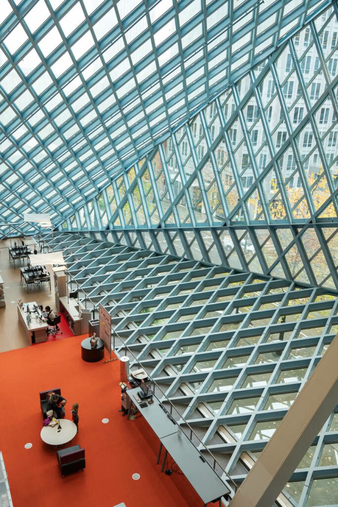 seattle public library interior