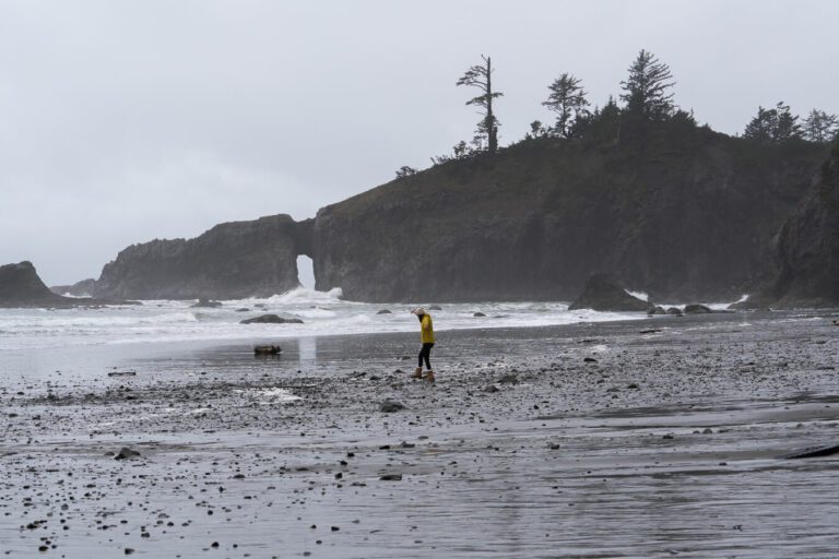Second Beach, one of the best beach hikes in Olympic National Park